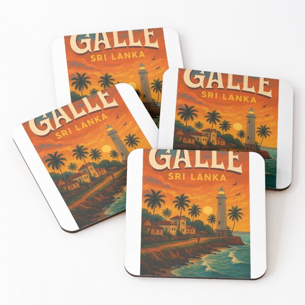 Item preview,  Galle, Sri Lanka – Sunset View of Lighthouse and Colonial Fort designed and sold by Aryabek.