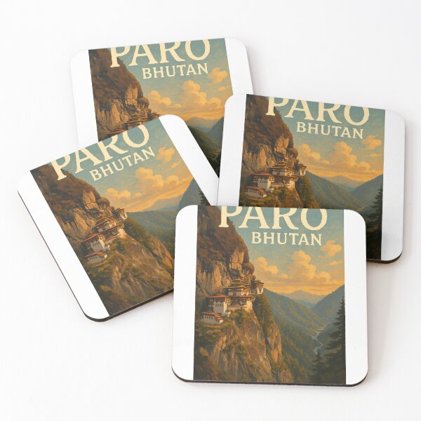 Item preview,  Paro, Bhutan – Taktsang Monastery Overlooking the Himalayan Valley designed and sold by Aryabek.