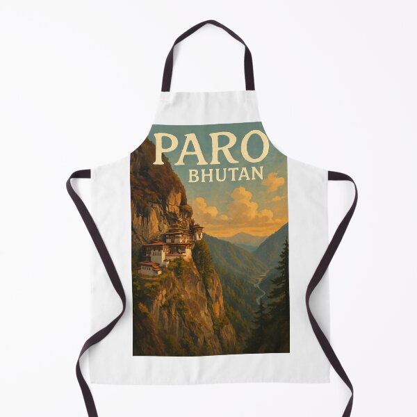 Item preview,  Paro, Bhutan – Taktsang Monastery Overlooking the Himalayan Valley designed and sold by Aryabek.
