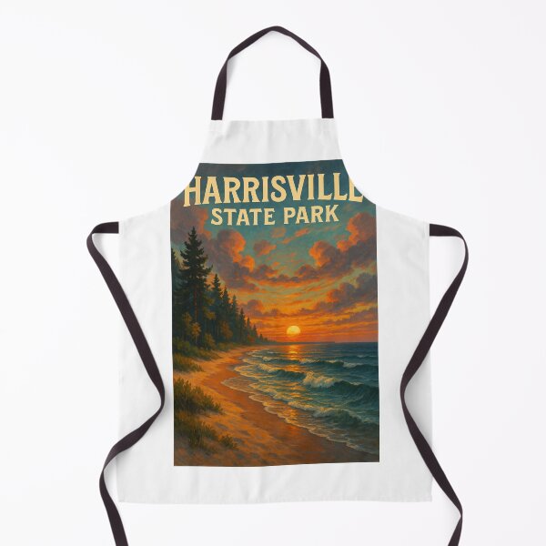 Item preview, Harrisville State Park, Michigan – Sunset Along Lake Huron Coast designed and sold by Aryabek.