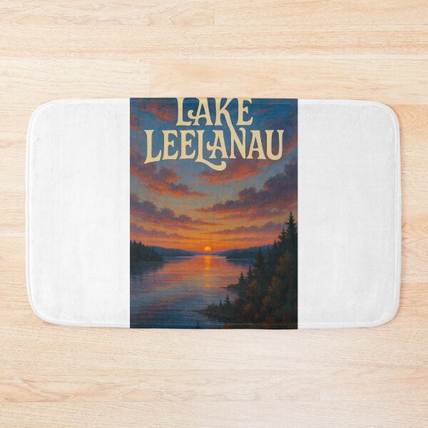 Item preview,  Lake Leelanau, Michigan – Northern Sunset Over Inland Waters designed and sold by Aryabek.