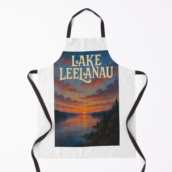 Item preview, Lake Leelanau, Michigan – Northern Sunset Over Inland Waters designed and sold by Aryabek.