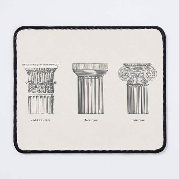 Item preview, Three Roman Columns designed and sold by Artcop's T-Shirt Emporium.