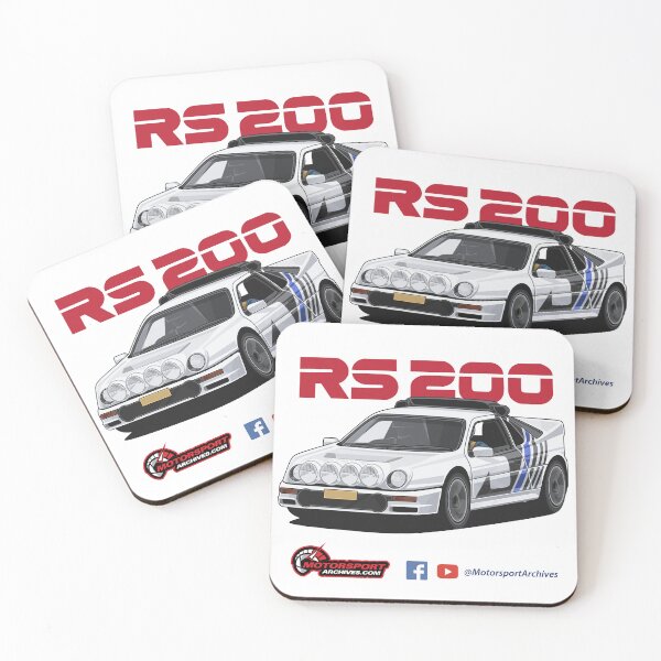 Item preview, Ford RS200 Group B Rally Car Motorsport Archives Merchandise Version designed and sold by MotorsportArchives.com.