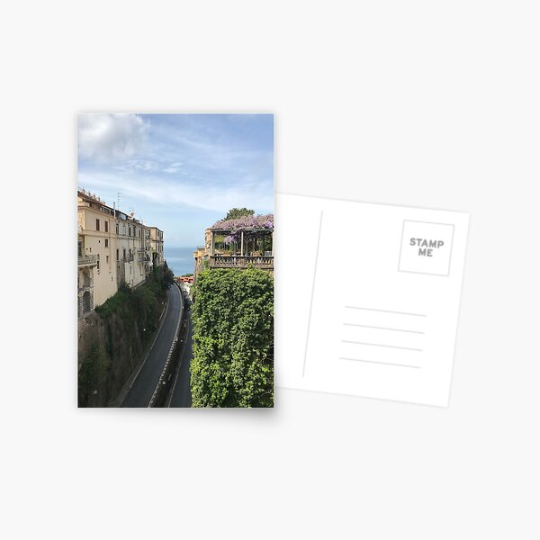 Italy - Sorrento Vista Postcard