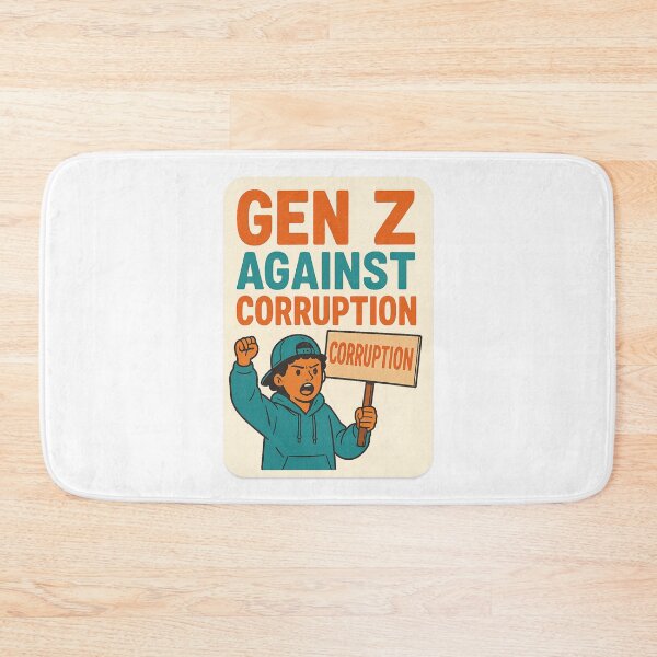 Item preview,  Gen Z Against Corruption – Youth Activism and Anti-Bribery Message designed and sold by Aryabek.