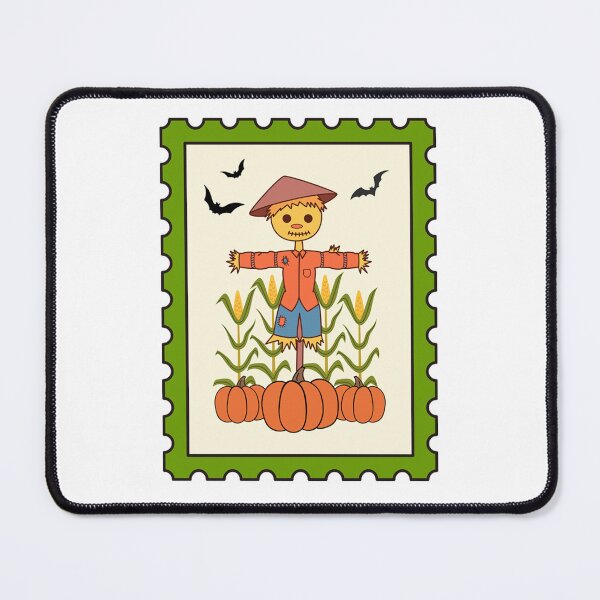 Item preview, Scarecrow Halloween Stamp designed and sold by Got2BSnazzy.