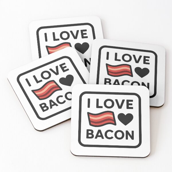 Item preview, I love bacon #5 designed and sold by Kurwear.