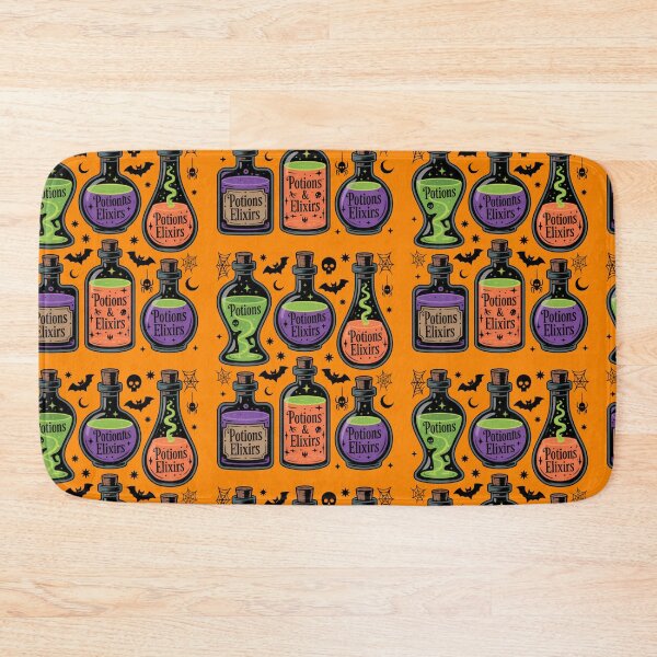 Item preview, Halloween Potions and Elixirs Bottles Spooky Witchy Magic designed and sold by FreshVibe Prints.