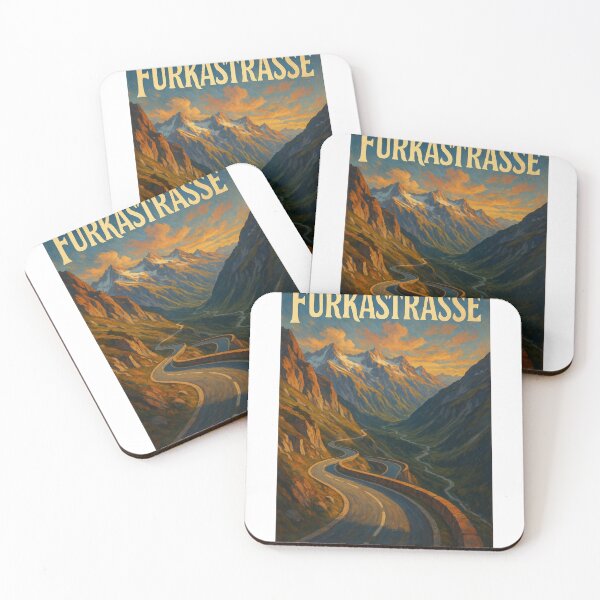 Item preview,  Furkastrasse, Switzerland – Alpine Road Winding Through the Swiss Alps designed and sold by Aryabek.