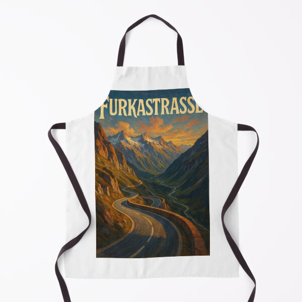 Item preview, Furkastrasse, Switzerland – Alpine Road Winding Through the Swiss Alps designed and sold by Aryabek.