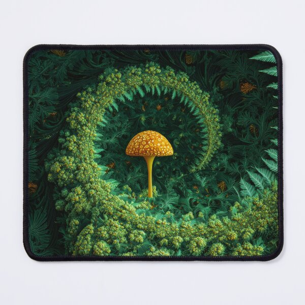 Item preview, Funghi and Fern Leaves Meditative Energy designed and sold by scicilysimonee.