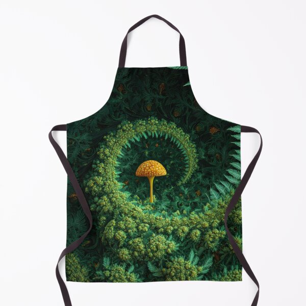 Item preview, Funghi and Fern Leaves Meditative Energy designed and sold by scicilysimonee.