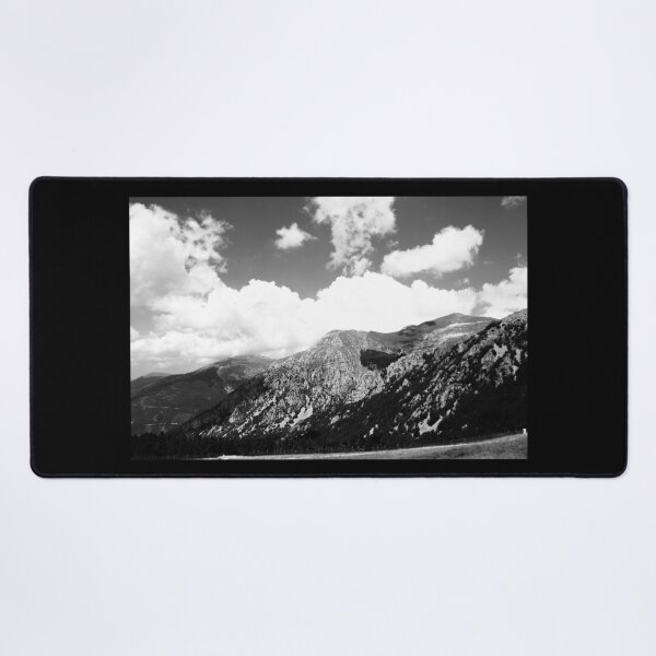 Item preview, View from Frontignano di Ussita with clouds, peaks, vegetation, wires designed and sold by Kristina Drozd.