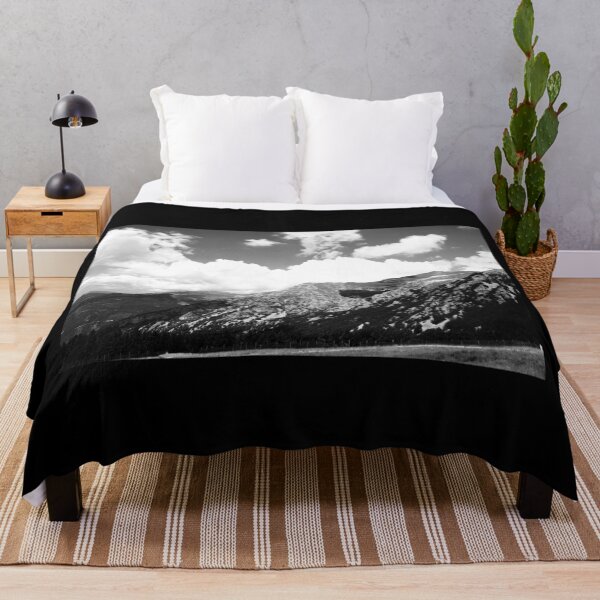 Item preview, View from Frontignano di Ussita with clouds, peaks, vegetation, wires designed and sold by Kristina Drozd.
