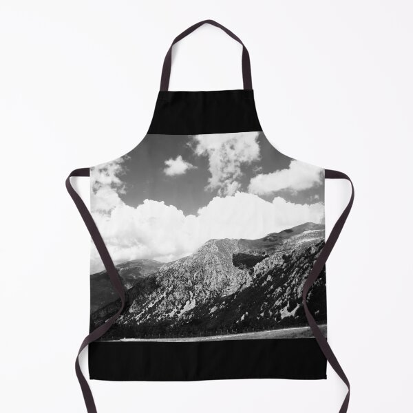 Item preview, View from Frontignano di Ussita with clouds, peaks, vegetation, wires designed and sold by Kristina Drozd.