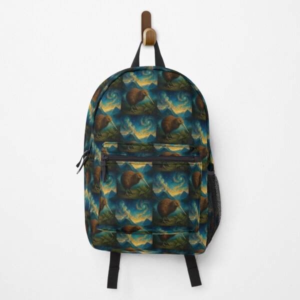 Item preview, Kiwi Under the Stars – New Zealand Wilderness and Native Bird designed and sold by Aryabek.