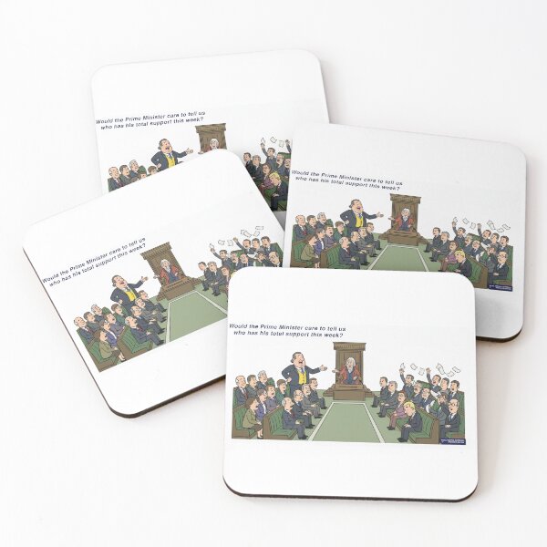 Item preview, Cartoon - British Parliament - Who has the PM's total support this week designed and sold by ProjectLXX.