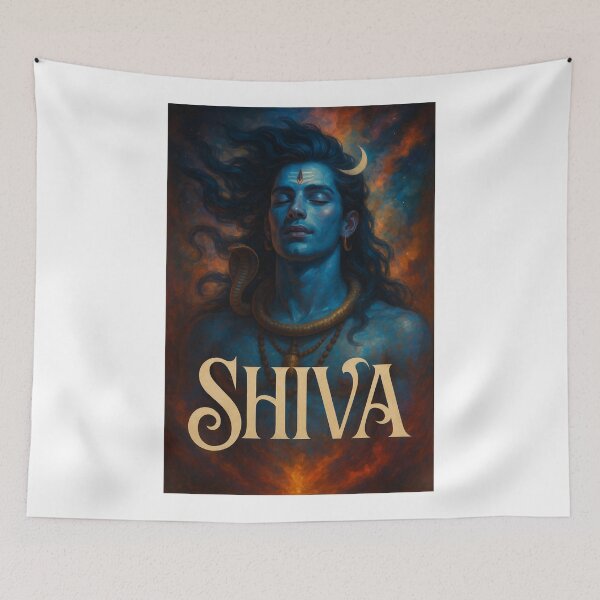 Item preview,  Lord Shiva – Cosmic Form of the Hindu Deity in Meditation designed and sold by Aryabek.
