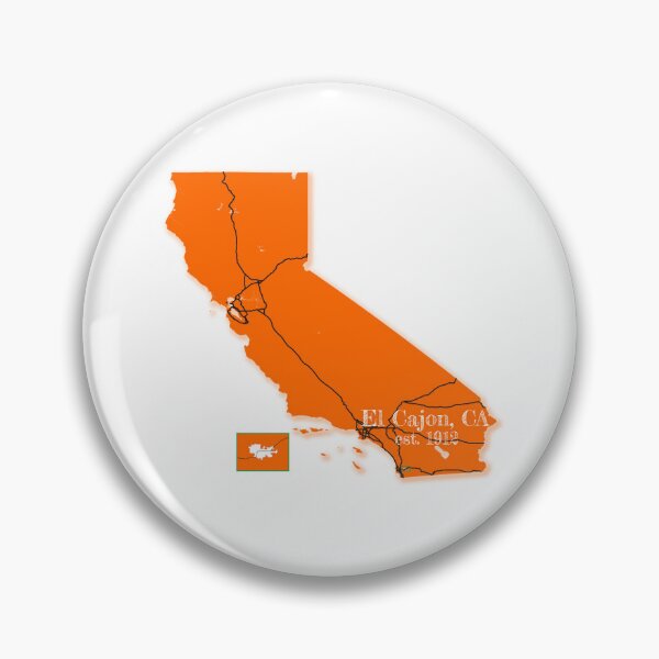Item preview, El Cajon, CA [Orange] designed and sold by PhilbonianDezin.