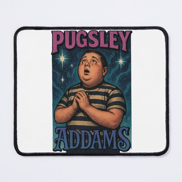Item preview,  Pugsley Addams – Starry-Eyed Mischief in Addams Family Lore designed and sold by Aryabek.