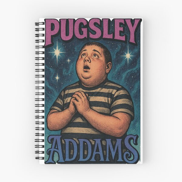 Item preview,  Pugsley Addams – Starry-Eyed Mischief in Addams Family Lore designed and sold by Aryabek.