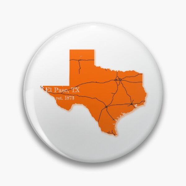 Item preview, El Paso, TX [Orange] designed and sold by PhilbonianDezin.