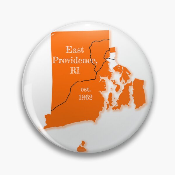 Item preview, East Providence, RI [Orange] designed and sold by PhilbonianDezin.