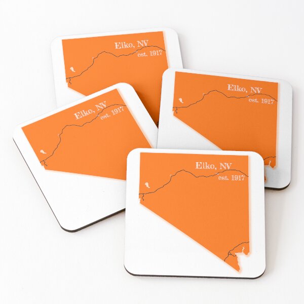 Item preview, Elko, NV [Orange] designed and sold by PhilbonianDezin.