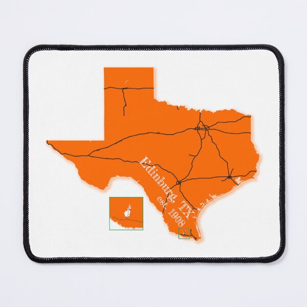 Item preview, Edinburg, TX [Orange] designed and sold by PhilbonianDezin.
