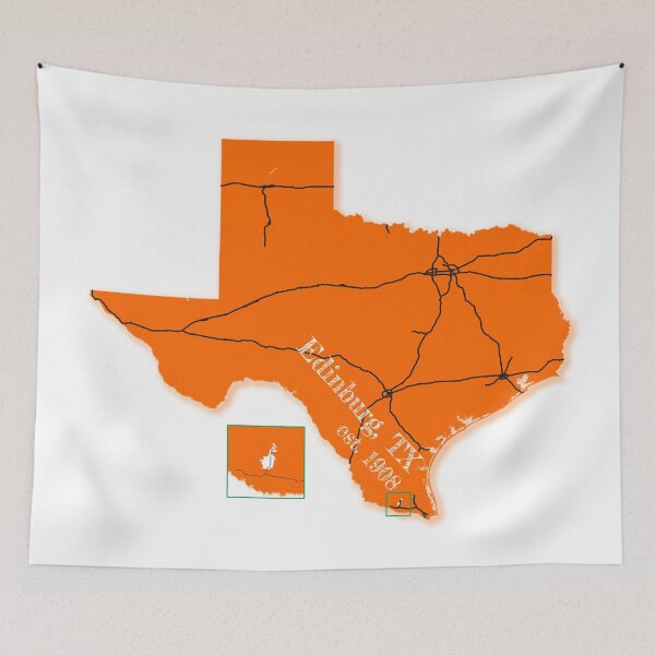 Item preview, Edinburg, TX [Orange] designed and sold by PhilbonianDezin.