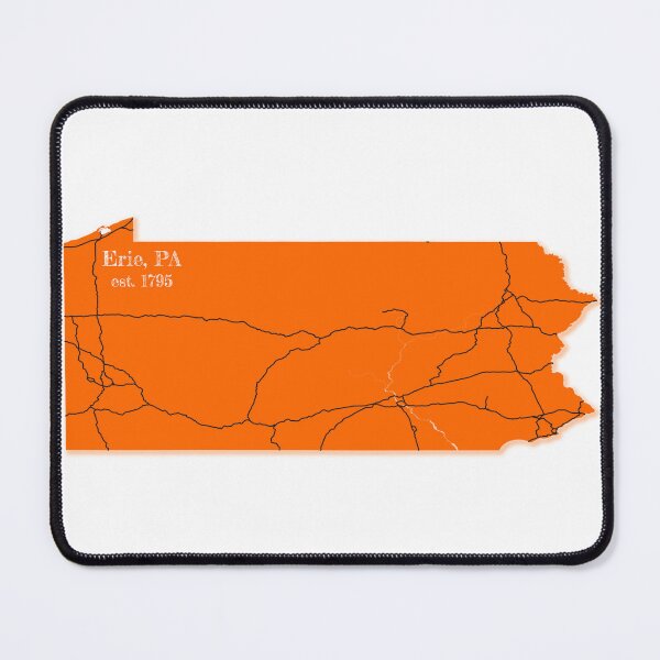 Item preview, Erie, PA [Orange] designed and sold by PhilbonianDezin.