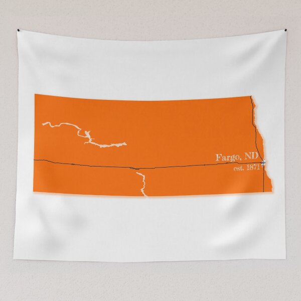 Item preview, Fargo, ND [Orange] designed and sold by PhilbonianDezin.
