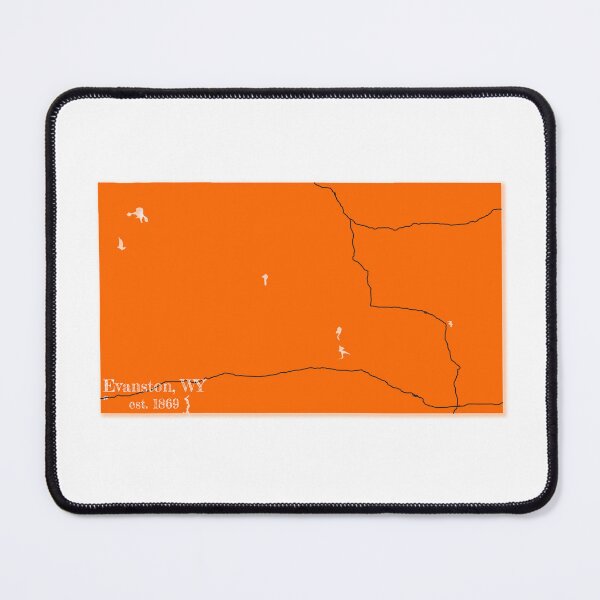 Item preview, Evanston, WY [Orange] designed and sold by PhilbonianDezin.