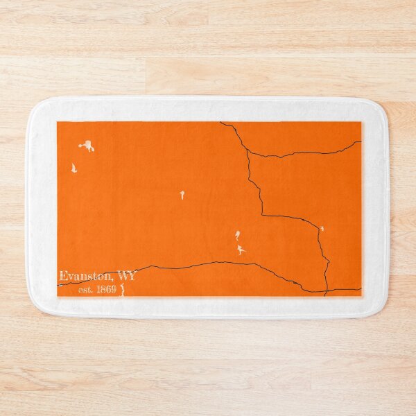Item preview, Evanston, WY [Orange] designed and sold by PhilbonianDezin.