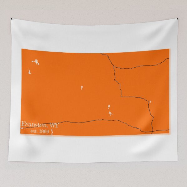 Item preview, Evanston, WY [Orange] designed and sold by PhilbonianDezin.