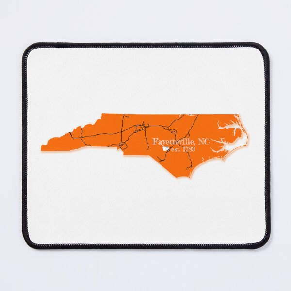 Item preview, Fayetteville, NC [Orange] designed and sold by PhilbonianDezin.