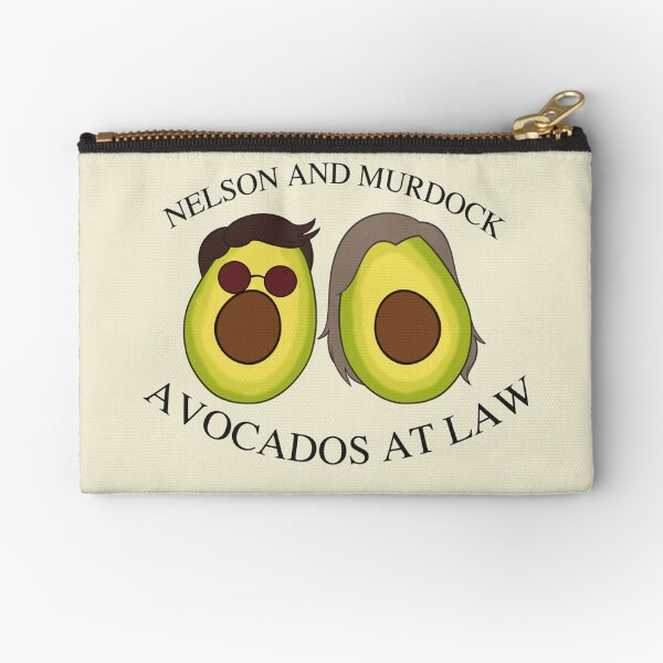 Avocados at Law Zipper Pouch