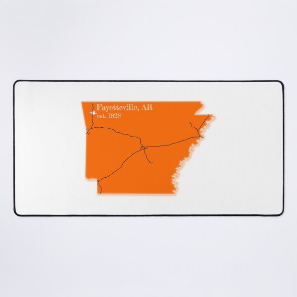 Item preview, Fayetteville, AR [Orange] designed and sold by PhilbonianDezin.