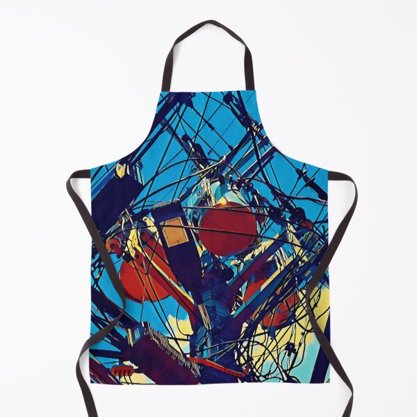 Item preview, Urban Power Lines Art - Industrial City Landscape Design designed and sold by noolook.