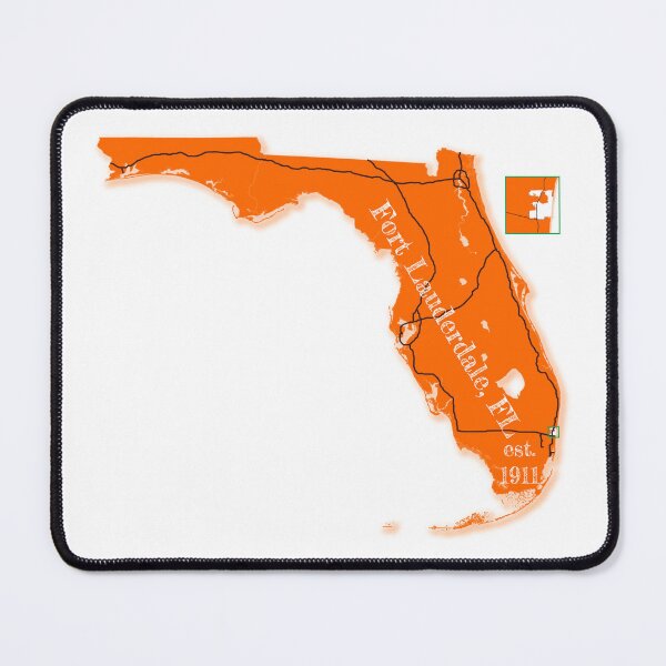 Item preview, Fort Lauderdale, FL [Orange] designed and sold by PhilbonianDezin.