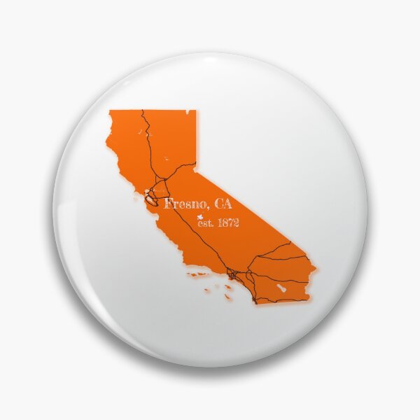 Item preview, Fresno, CA [Orange] designed and sold by PhilbonianDezin.
