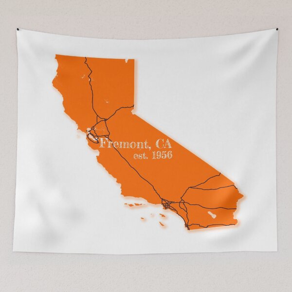 Item preview, Fremont, CA [Orange] designed and sold by PhilbonianDezin.