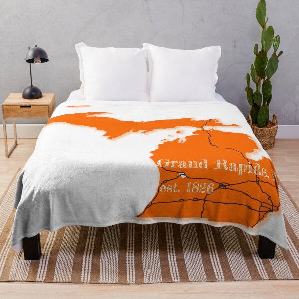 Item preview, Grand Rapids, MI [Orange] designed and sold by PhilbonianDezin.