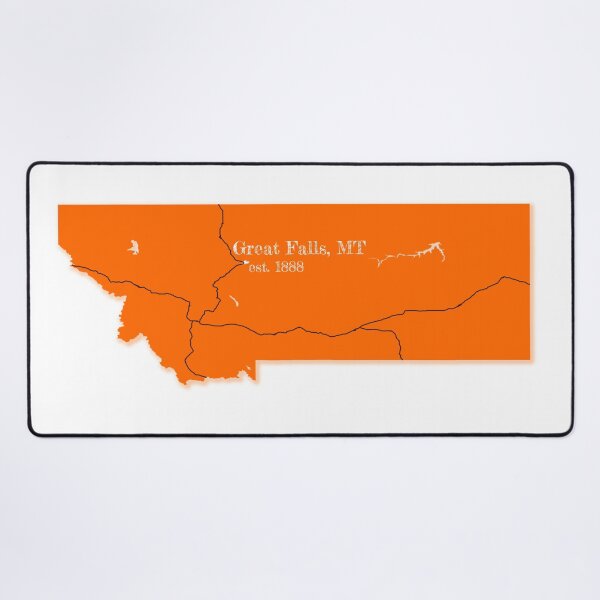 Item preview, Great Falls, MT [Orange] designed and sold by PhilbonianDezin.