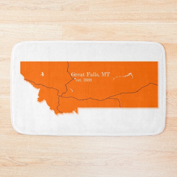 Item preview, Great Falls, MT [Orange] designed and sold by PhilbonianDezin.