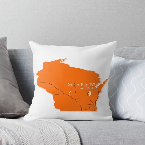 Item preview, Green Bay, WI [Orange] designed and sold by PhilbonianDezin.