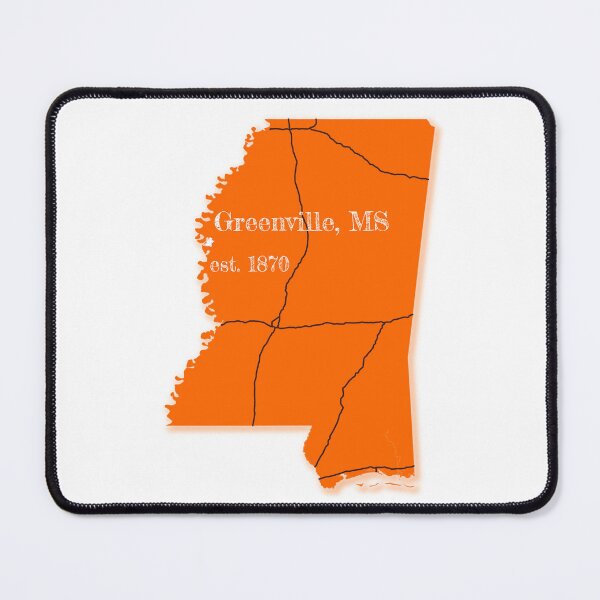 Item preview, Greenville, MS [Orange] designed and sold by PhilbonianDezin.