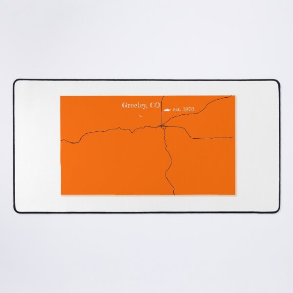 Item preview, Greeley, CO [Orange] designed and sold by PhilbonianDezin.