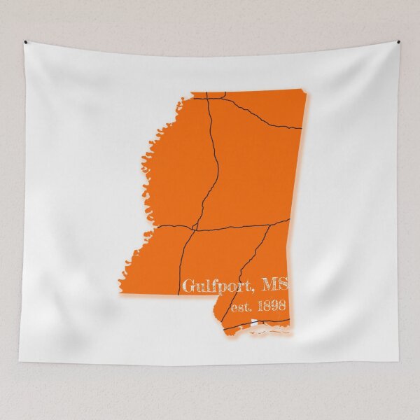 Item preview, Gulfport, MS [Orange] designed and sold by PhilbonianDezin.